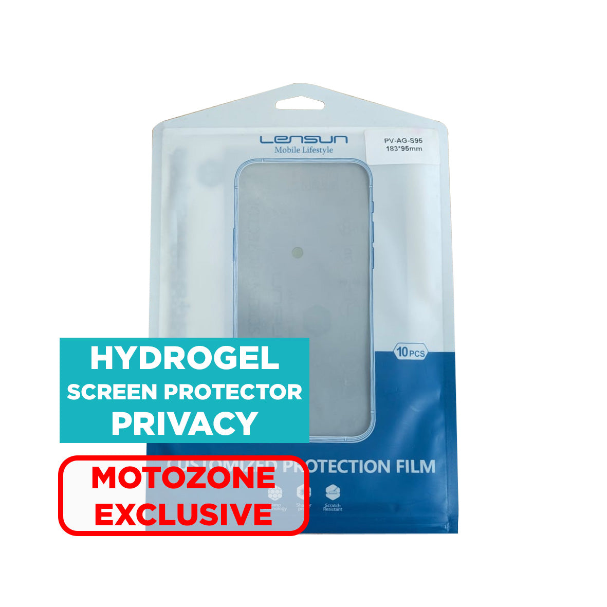 Screen protector - hydrogel - privacy