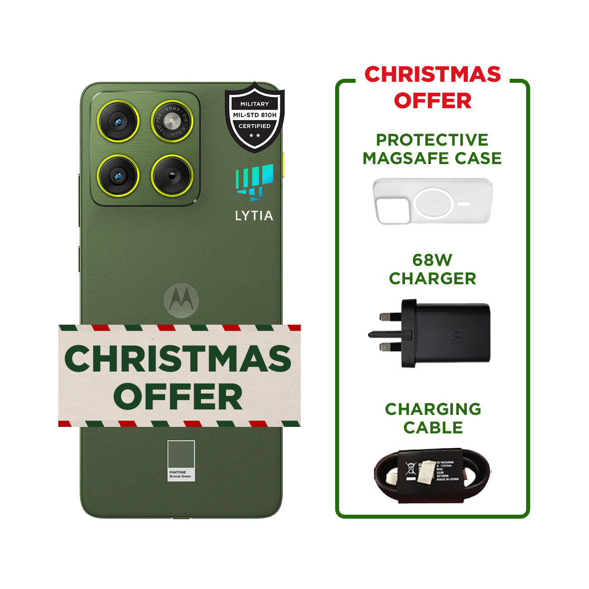 EDGE70 - PANTONE BRONZE GREEN