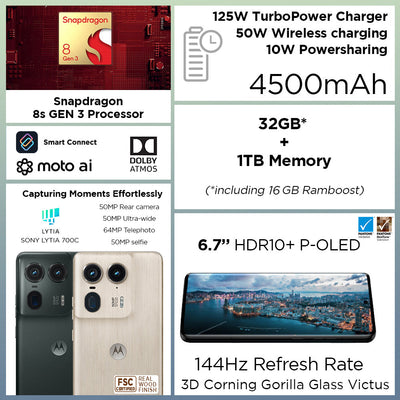 EDGE 50 ULTRA (5G) - NORDIC WOOD