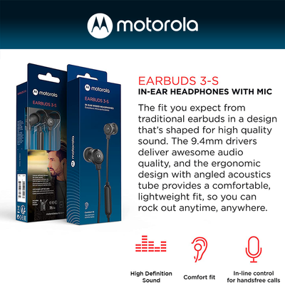 MOTO EARBUDS 3S