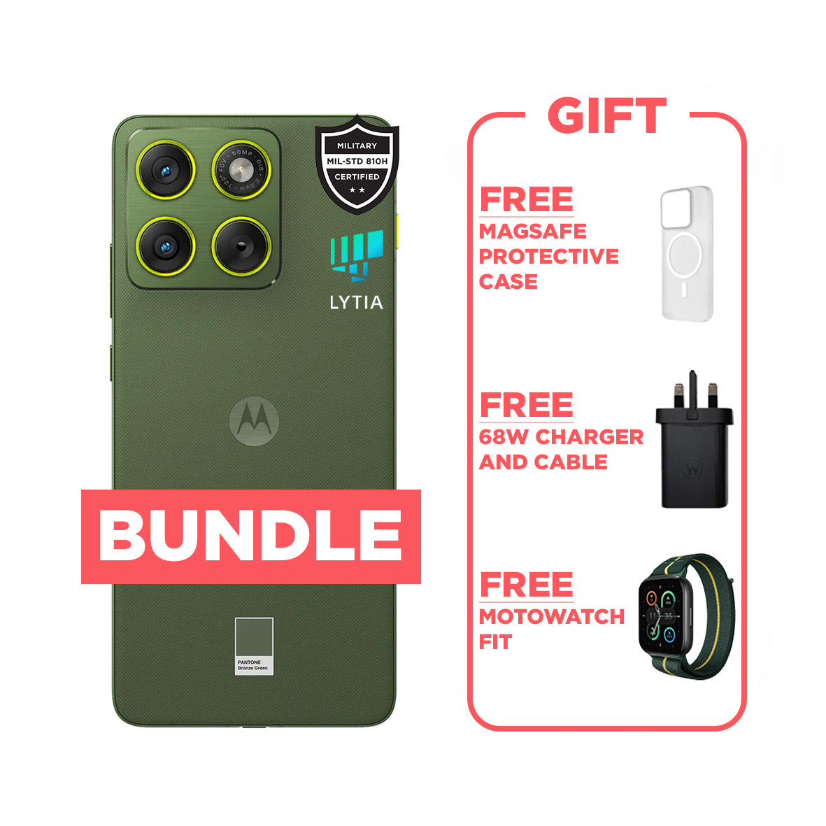 EDGE70 - PANTONE BRONZE GREEN