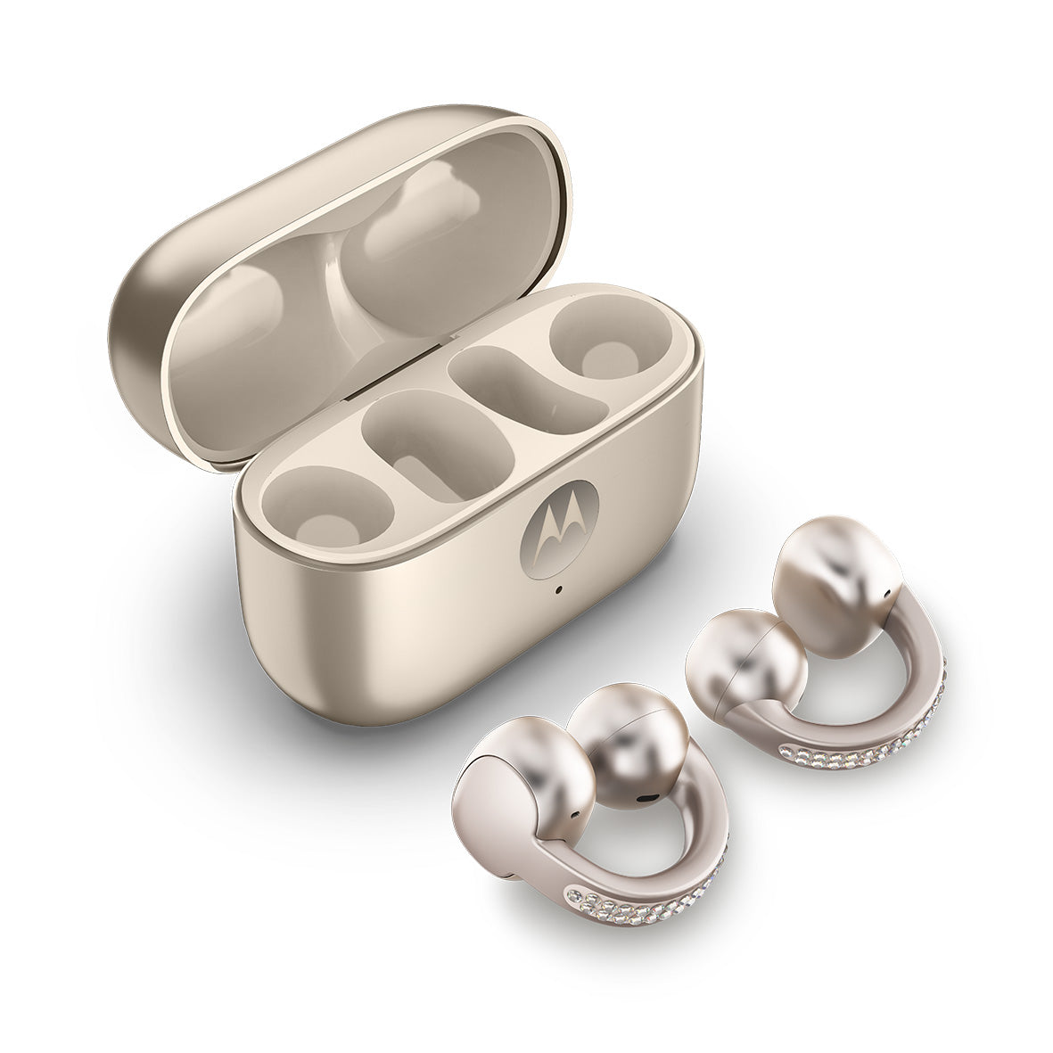 MOTOBUDS LOOP - FRENCH OAK (SWAROVSKI COLLECTION)