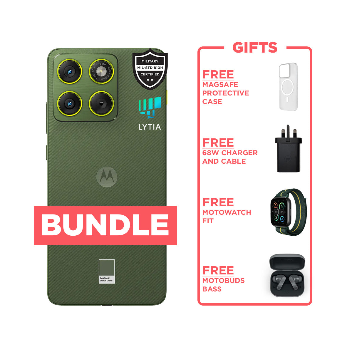 EDGE70 - PANTONE BRONZE GREEN