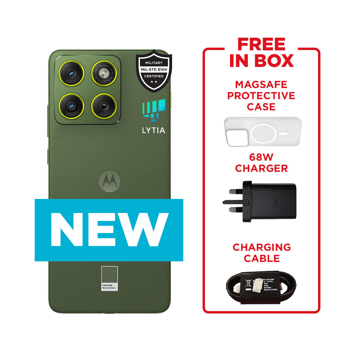 EDGE70 - PANTONE BRONZE GREEN