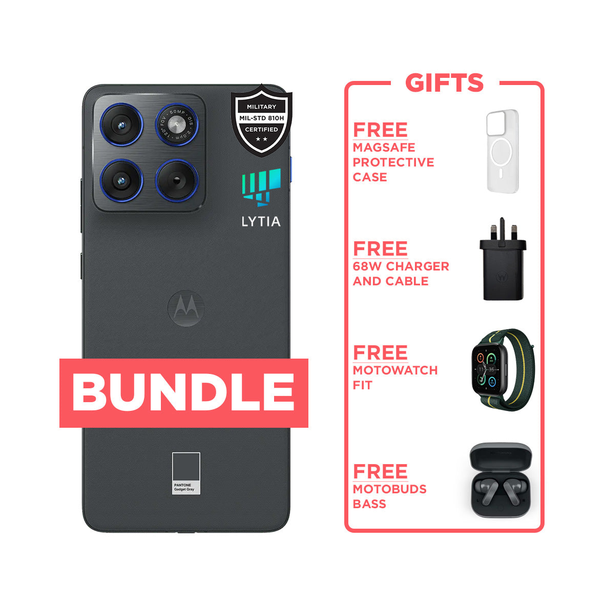 EDGE70 - PANTONE GADGET GREY