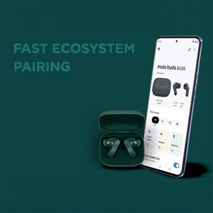 MOTOBUDS BASS - POSY GREEN