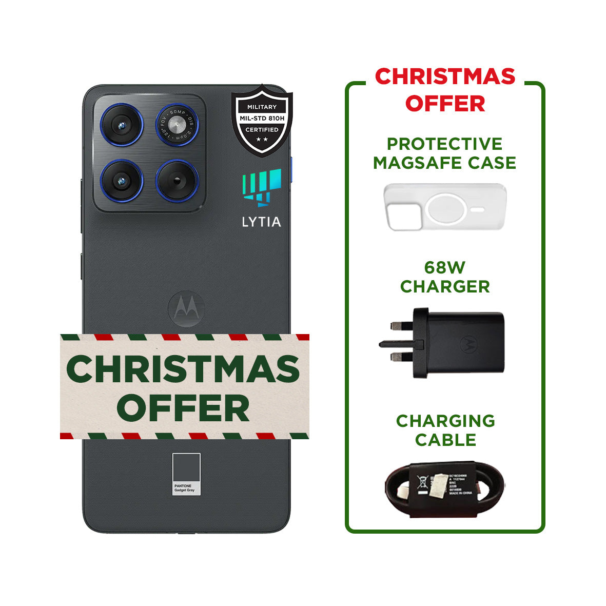 EDGE70 - PANTONE GADGET GREY