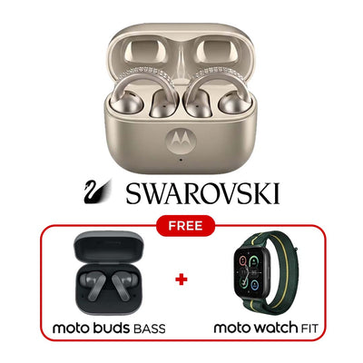 MOTOBUDS LOOP - FRENCH OAK (SWAROVSKI COLLECTION)